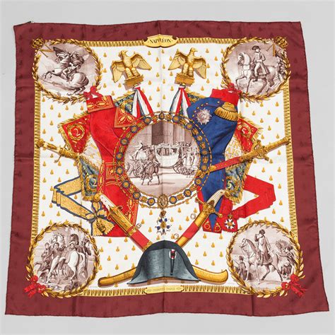 hermes scarf napoleon|scarf of Napoleon.